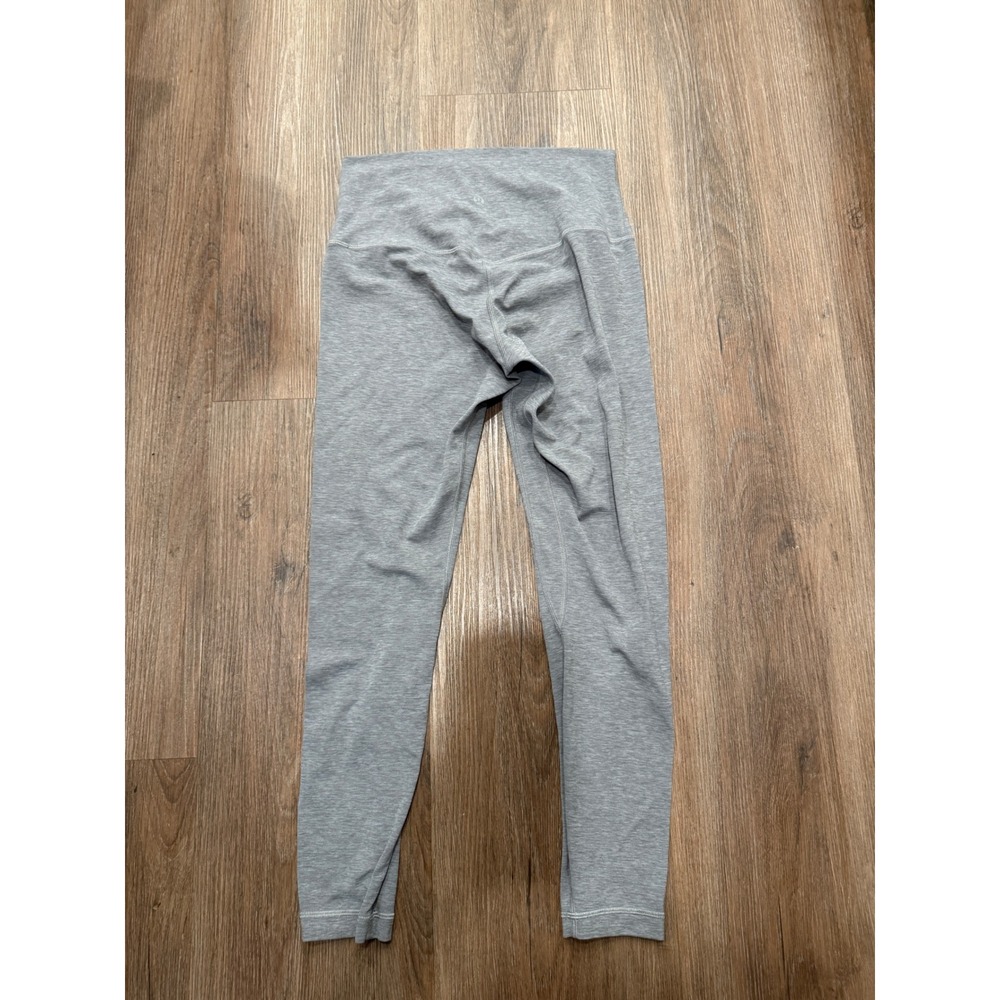 Lululemon Align High-Rise‎ Pant 25 Heathered Grey Nulu Leggings Size 8